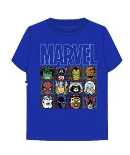 Youth Marvel Royal Blue Tee