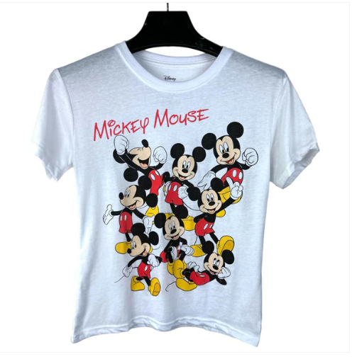 Disney Junior Bunch of Excited Mickey Perfect Tee White