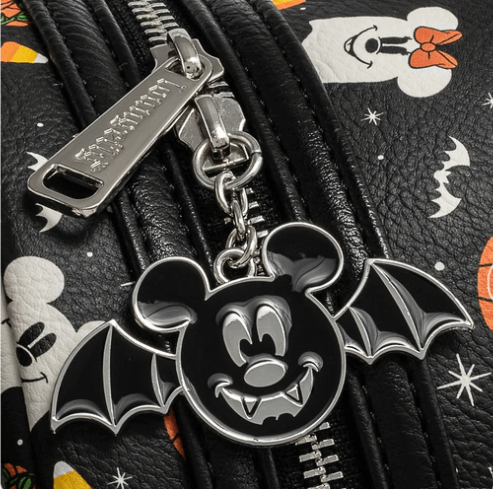Mickey and Minnie Mouse Spooky Mini-Backpack and Ears Headband Set