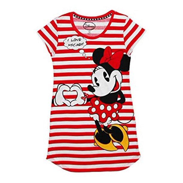 Mickey & Minnie Mouse Stripe Dorm Shirt