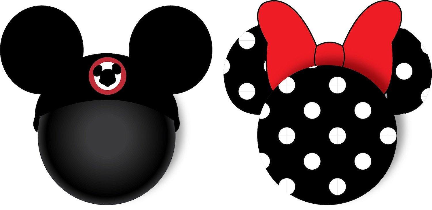 Mickey and Minnie Polkadot Antenna Toppers