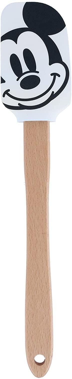 Mickey Big Face Silicone Spatula with Wooden Handle