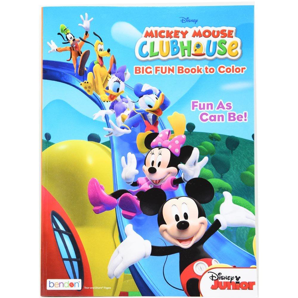 Mickey Clubhouse 80pg Coloring Book