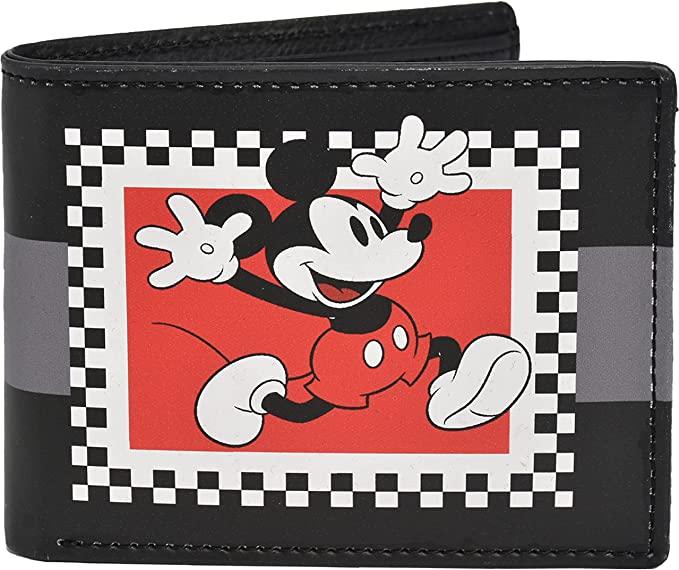 Mickey Mouse Bifold Wallet in a Decorative Tin Case