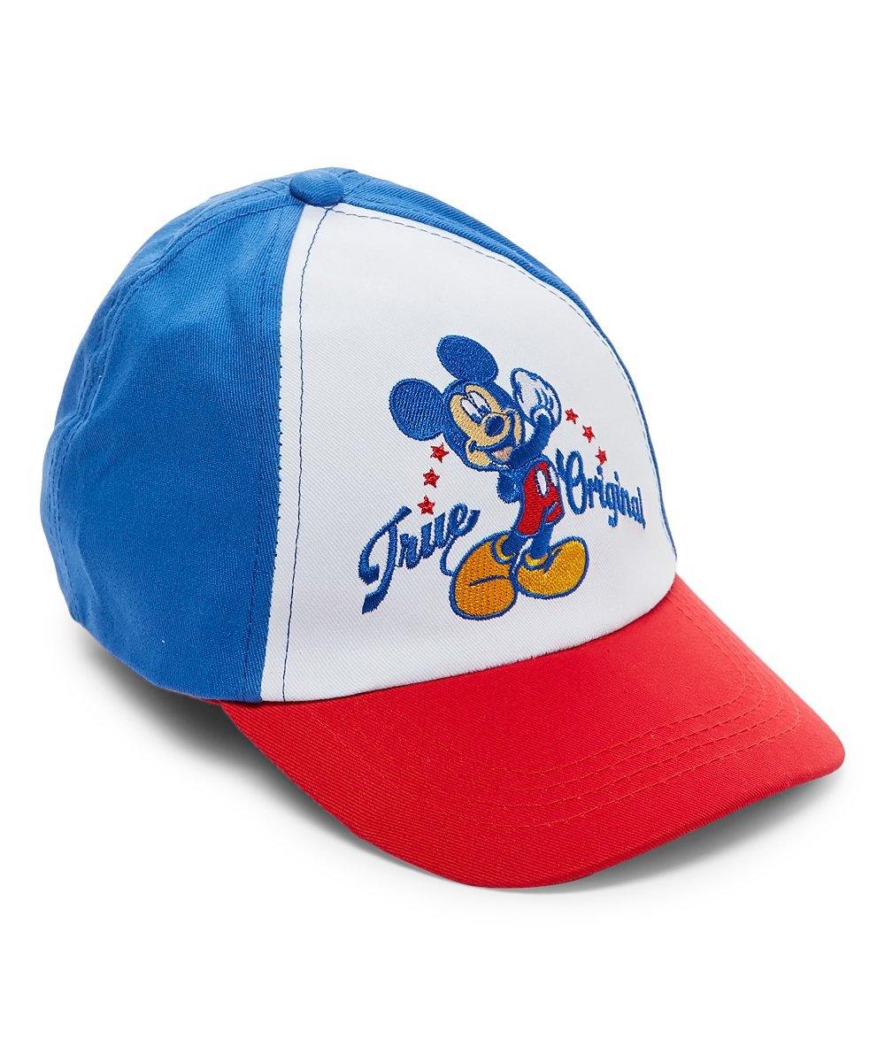 Mickey Mouse Blue & Red 'True Original' Baseball Cap
