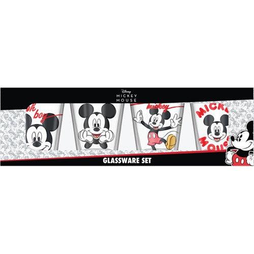 Mickey Mouse Oh Boy 4pc Shot Glass Set