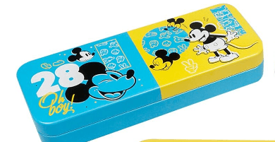 Mickey Mouse Tin Pencil Case