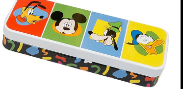 Mickey Mouse Tin Pencil Case