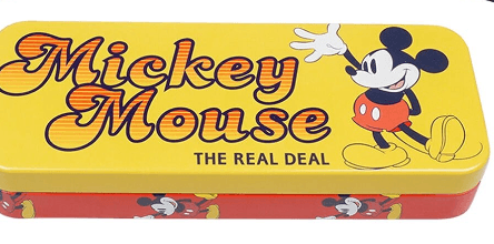 Mickey Mouse Tin Pencil Case