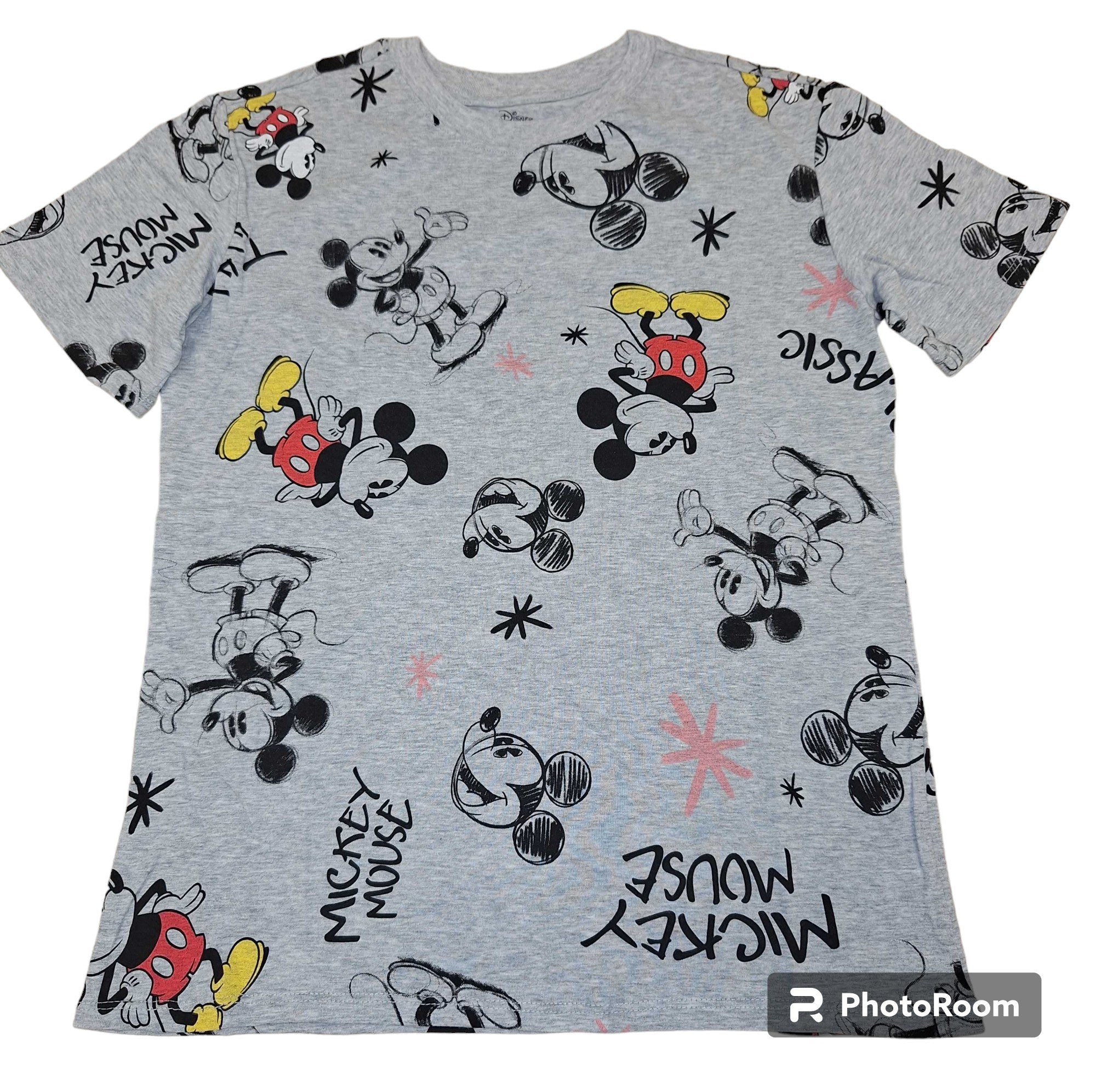 Disney Mickey Mouse Junior AOP Fashion T Shirt