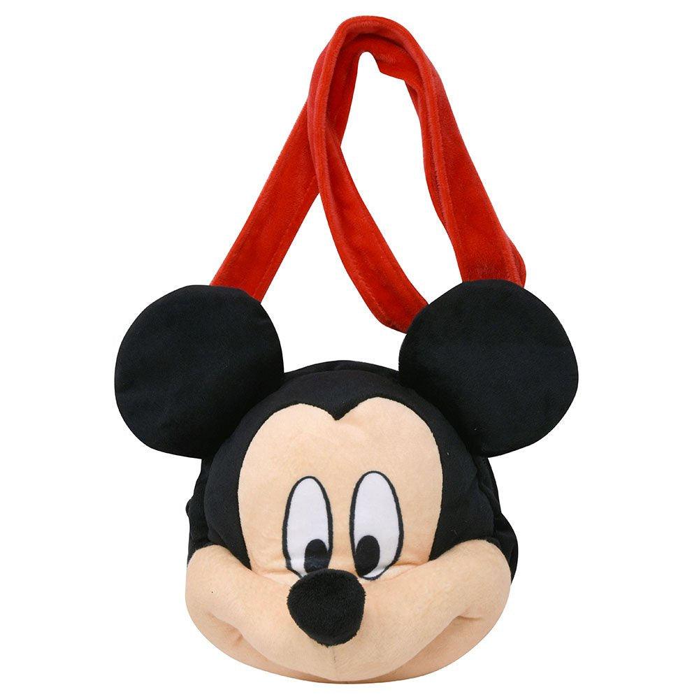 Mickey Plush Head Shaped Plush Shoulder bag with Hangtag