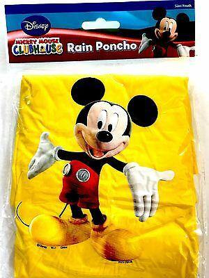 Mickey Yellow Kids Poncho