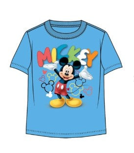 Mickey & Icons Toddler Blue CharmTee