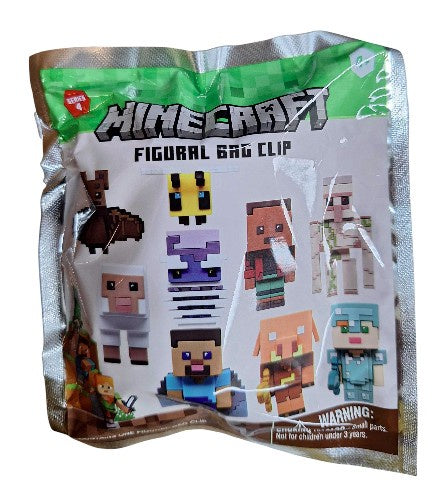 Minecraft 3D Foam Bag Clip, Series 4