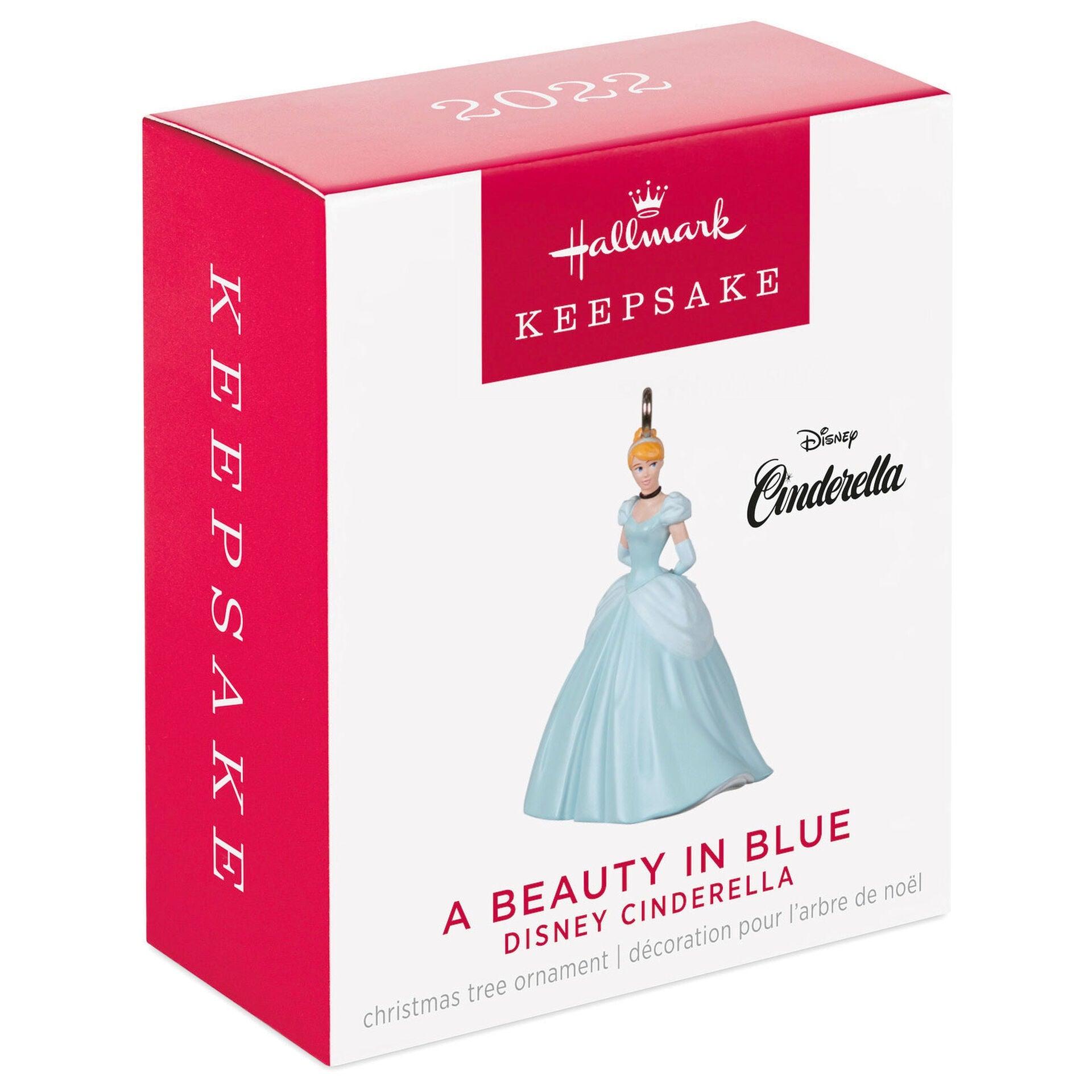 Mini Disney Cinderella A Beauty in Blue Ornament, 1.25"