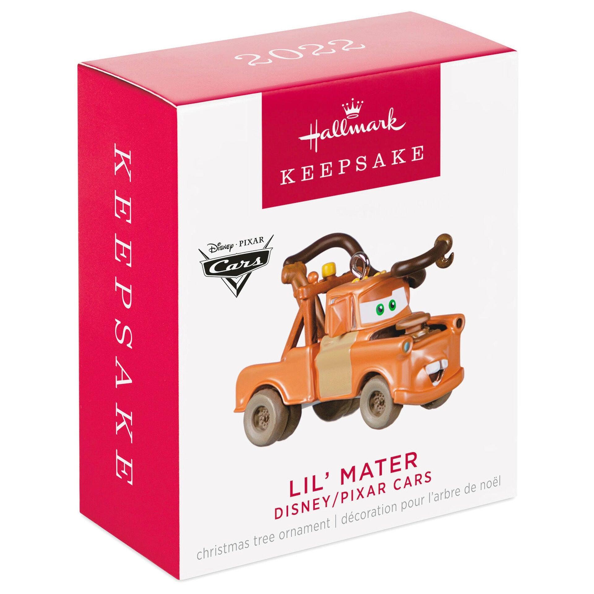 Mini Disney/Pixar Cars Lil' Mater Ornament, 1.02"