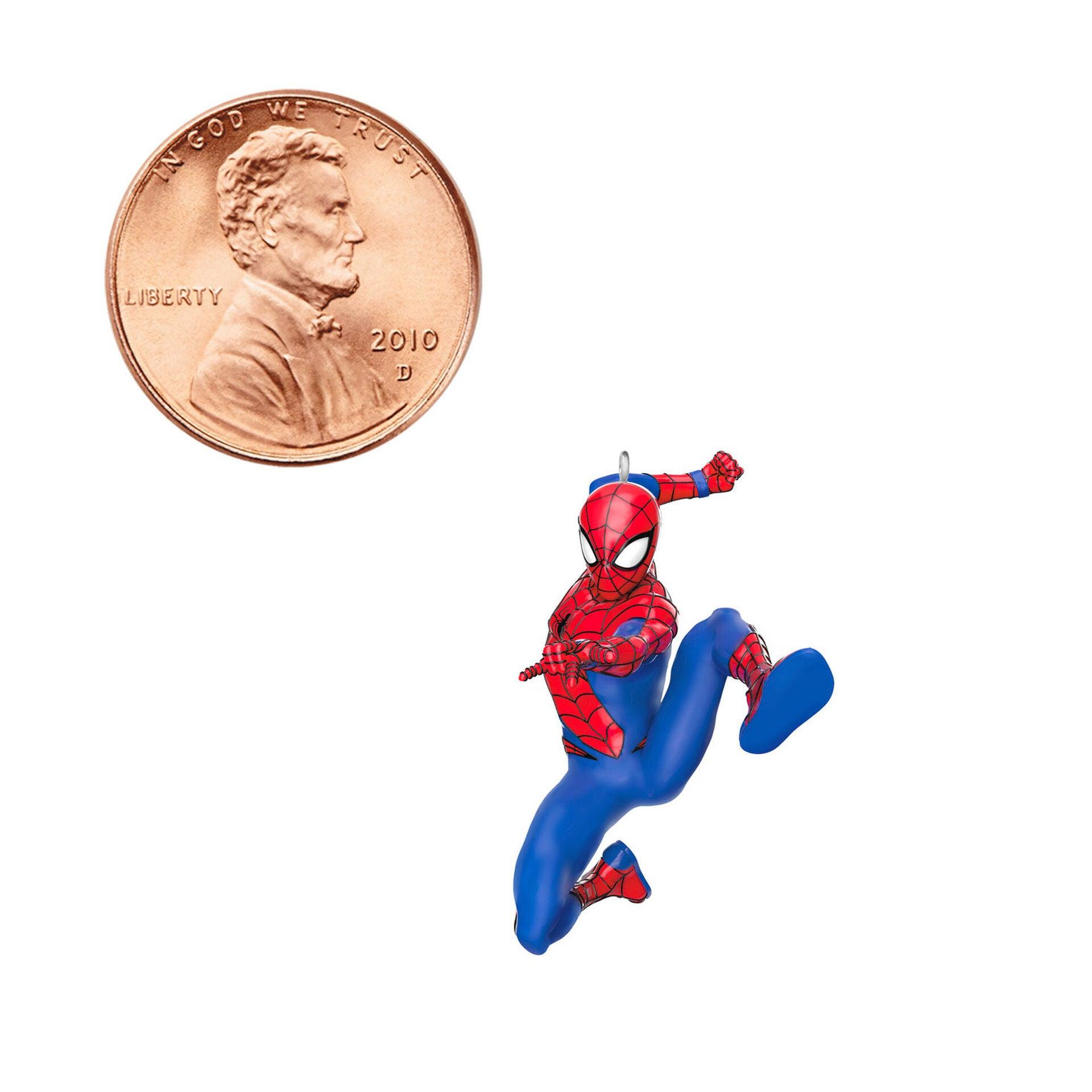Mini Marvel Spider-Man and Miles Morales Ornaments, Set of 2