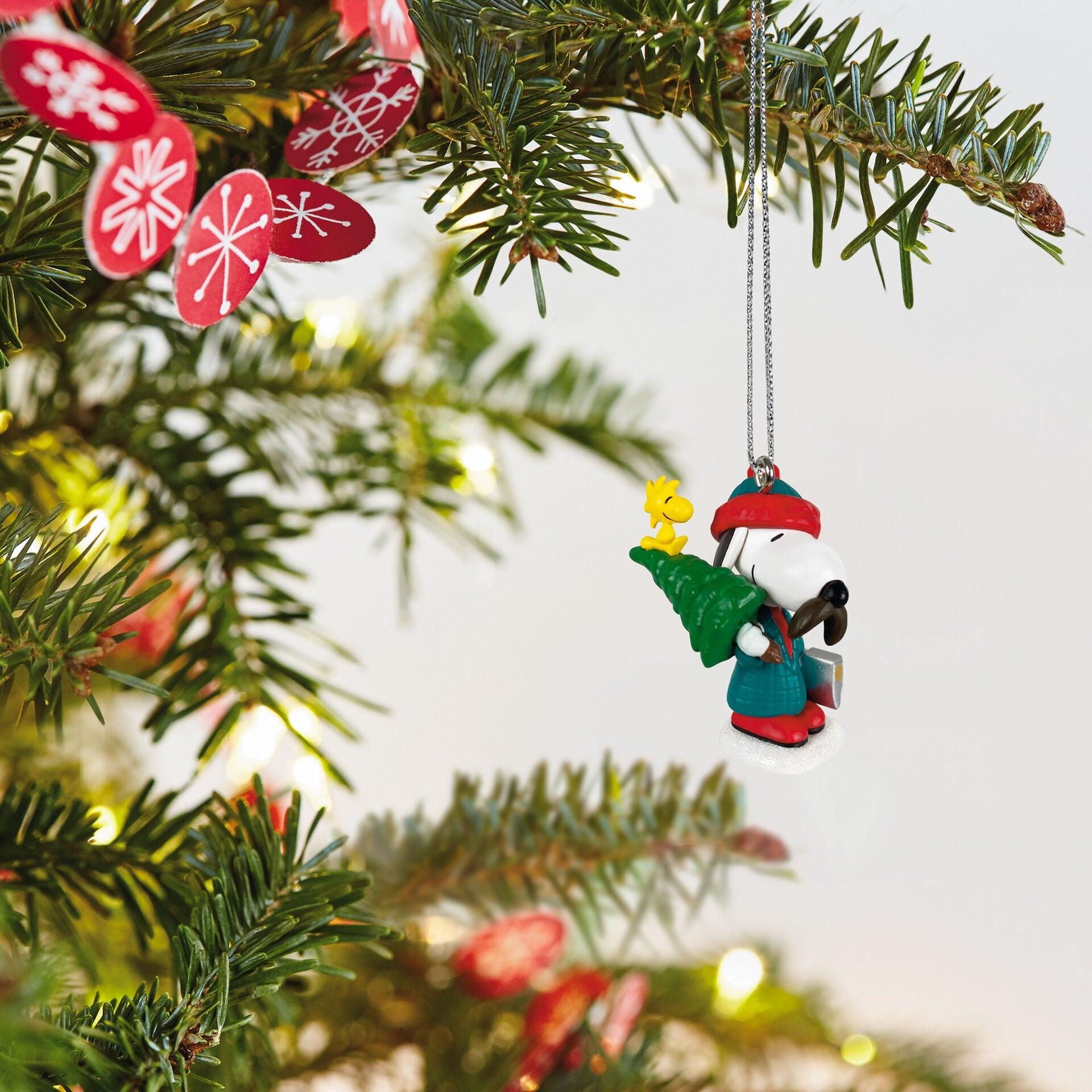 Mini Peanuts® Winter Fun With Snoopy Ornament, 1.17"