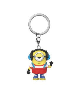 Minions: The Rise of Gru Roller Skating Stuart Pocket Pop! Key Chain