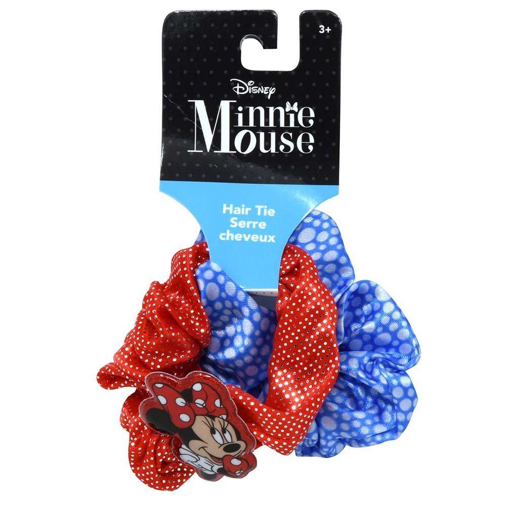 Minnie 2pk Scrunchy Fabric Hair Elastic on Header Card