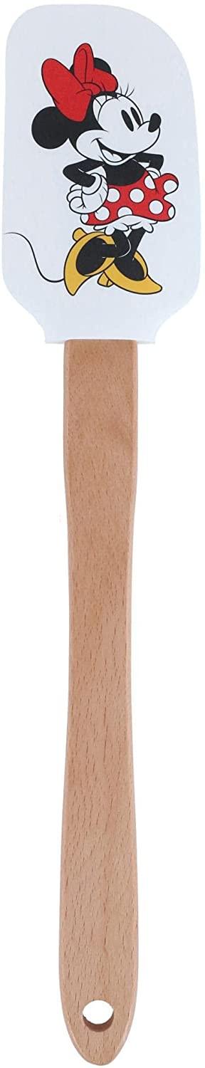 Minnie Classic Pose Silicone Spatula with Wooden Handle