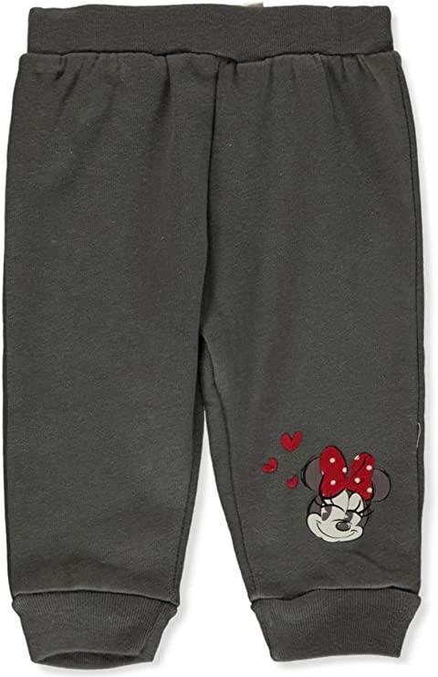Disney Minnie Mouse Baby Girls' 2-Piece Fleece Ruffle Hoodie & Legging Set,  Red 18M : : Fashion