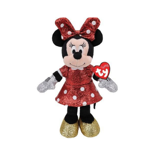 Minnie Mouse Ty Sparkle Plush Med 13"