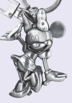 Minnie Pewter Key Ring