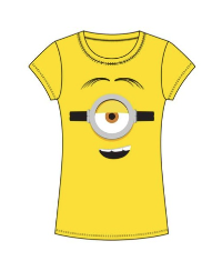 Junior YO Minion Yellow Baby Tee