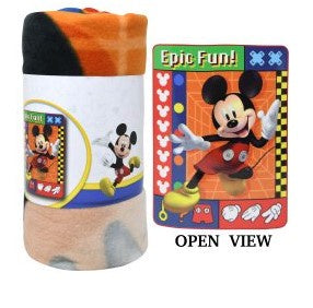 Mickey 45x60" Fleece Throw Blanket