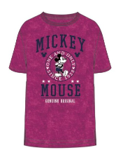 Disney Mickey Genuine Parks Boyfriend Junior T-shirt