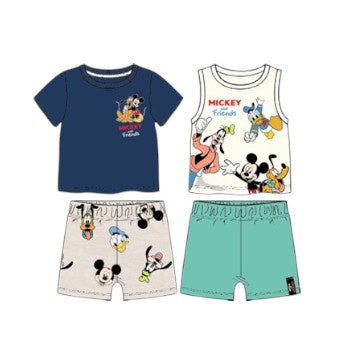 Disney Mickey & Friends Baby Boys 4Pcs Set