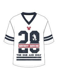 Disney Junior Mickey V-neck Shadow Icons Hockey Tee White