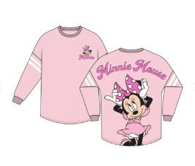 Youth Disney Minnie Mouse Long Sleeve Pink