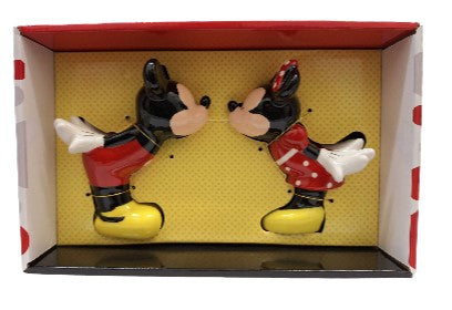 Mickey & Minnie Spice Of Life Painted Ceramic Salt & Pepper