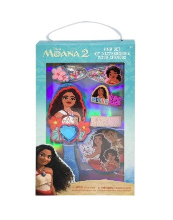 Moana Hair Accessory Set in Box Hair Brush