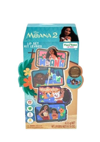 Moana 4pk Sliding Lip Gloss in Box