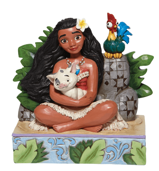 Moana with Pua and Hei Hei