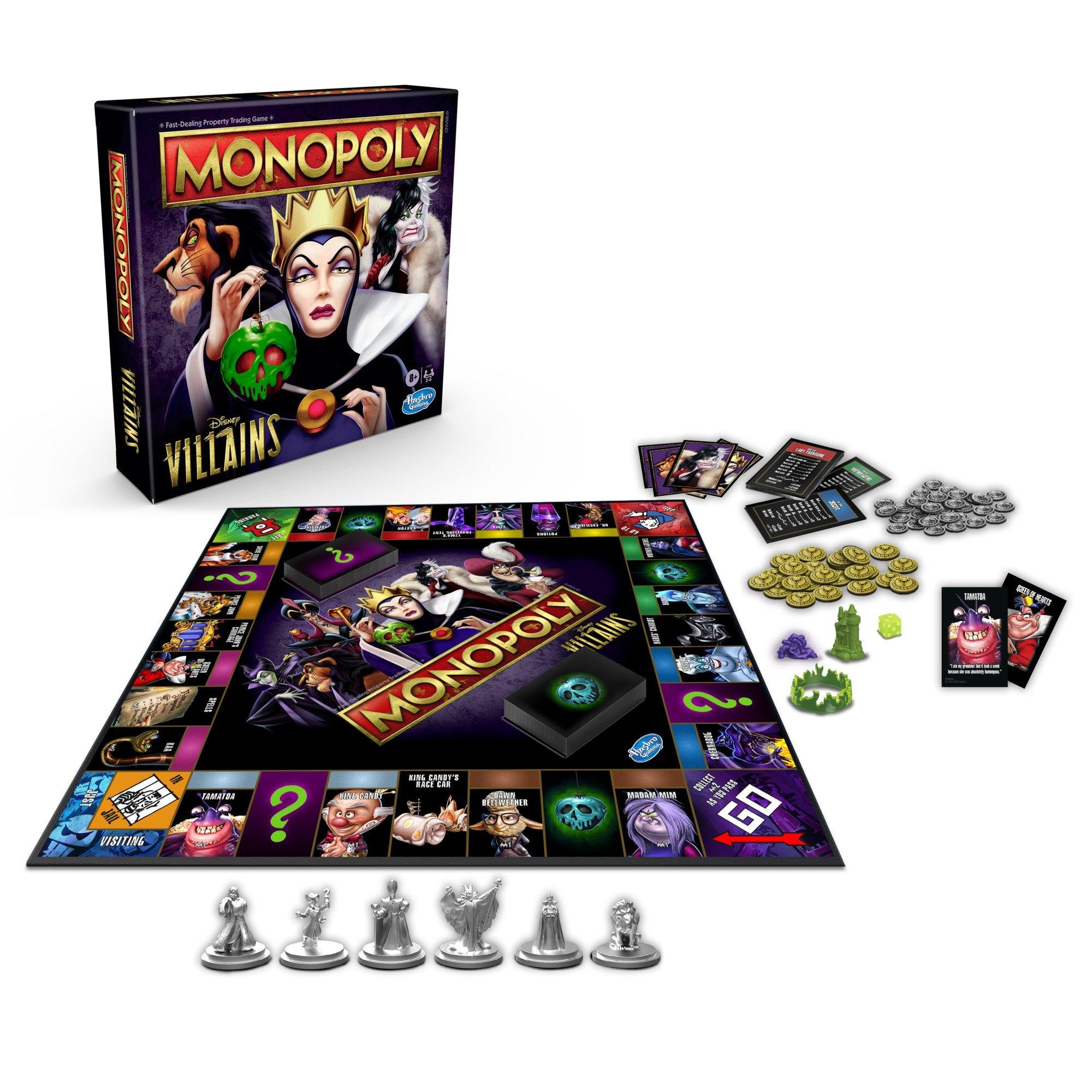 Monopoly: Disney Villains Edition Board Game