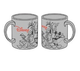 Disney Sketchy Mickey Group 11oz Mug