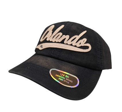 Orlando Logo Embroidery Baseball Hat