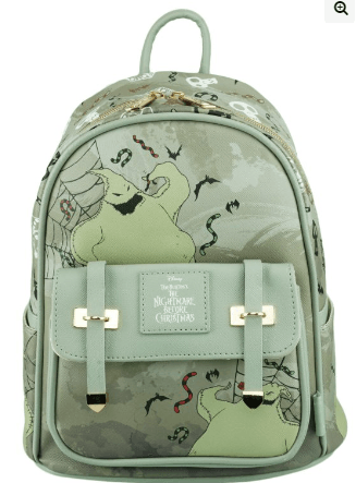 NBC– Oogie Boogie 11″ Vegan Leather Mini Backpack