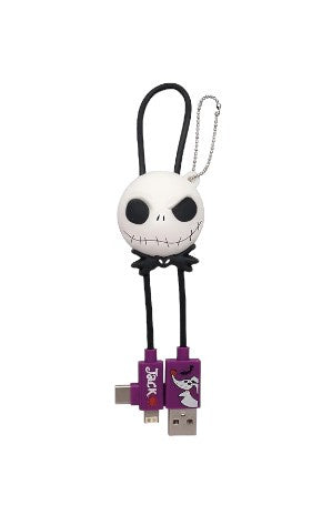 Nightmare Before Christmas Jack 3D Foam USB Cable Bag Clip