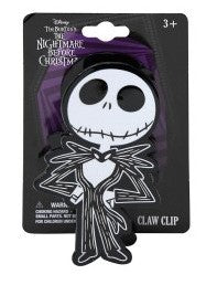 Nightmare Before Christmas Hair Claw Clip on Card