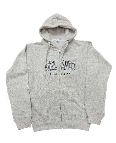 Orlando Nuntucket Zipper Sweatshirt - Oatmeal