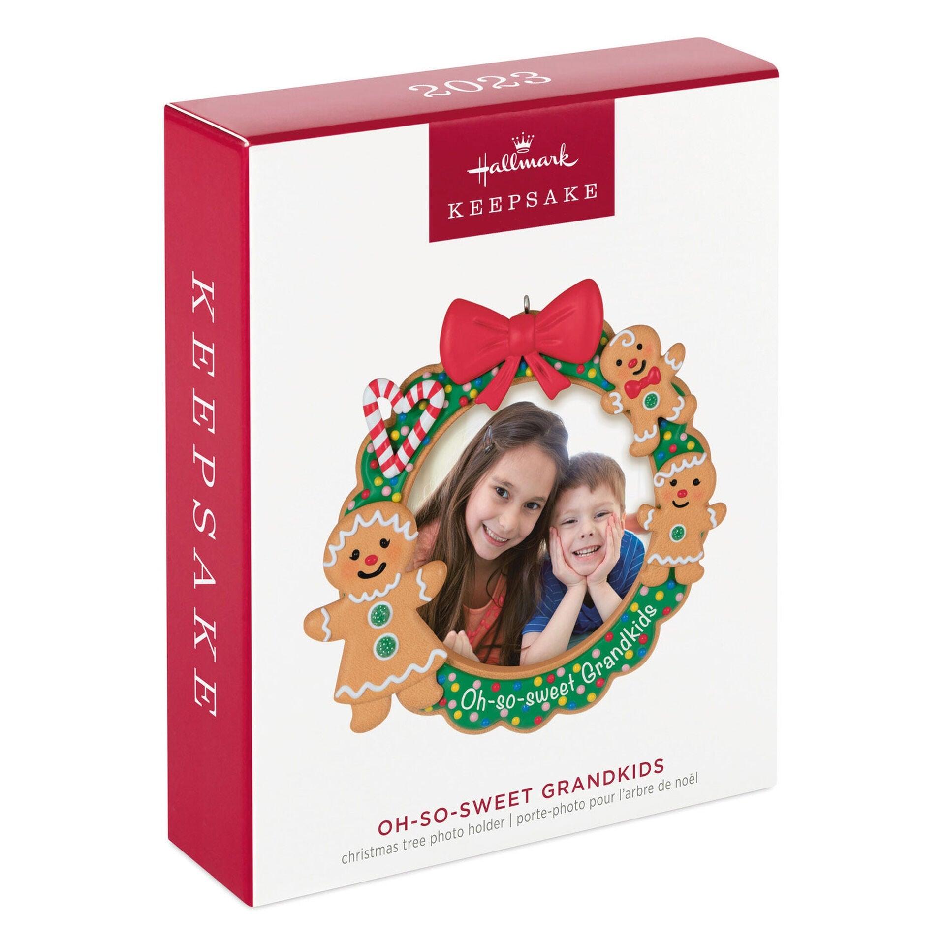 Oh-So-Sweet Grandkids Photo Frame Ornament