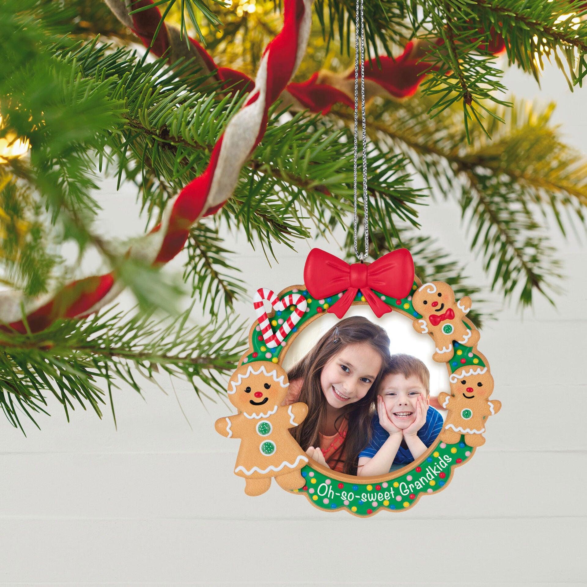 Oh-So-Sweet Grandkids Photo Frame Ornament