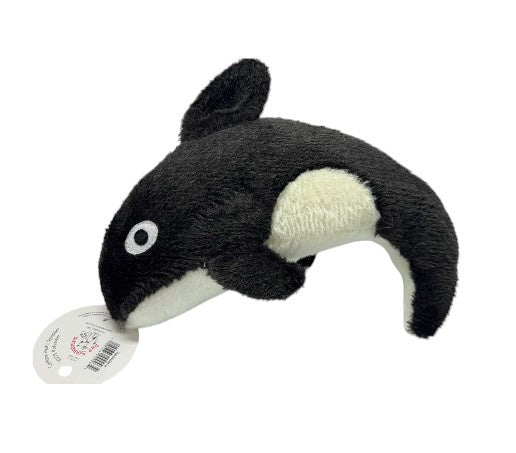 Orca Squeaky Plush Dog Toy