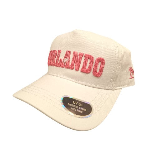 Orlando Cotton Hat Palm Embroidery