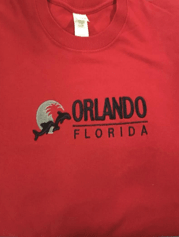 Orlando Dolphins Red T-SHIRT